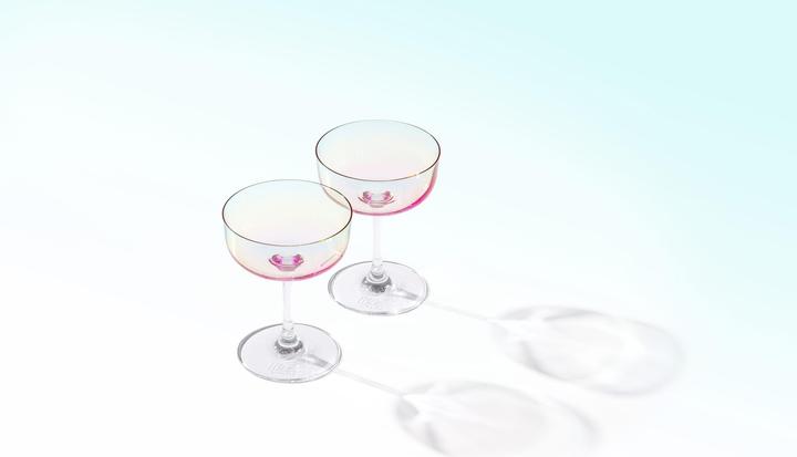 Produktbild Like. by Villeroy & Boch Like Pearl Sekt-/Champagnerschale, Set 2tlg 9x12cm (12 cl, 2 Gläser, Sektgläser)