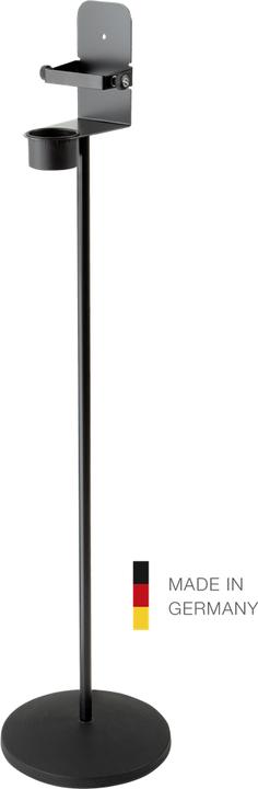Produktbild K&M 80310 Desinfektionsmittelständer mit Klemmbügel schwarz