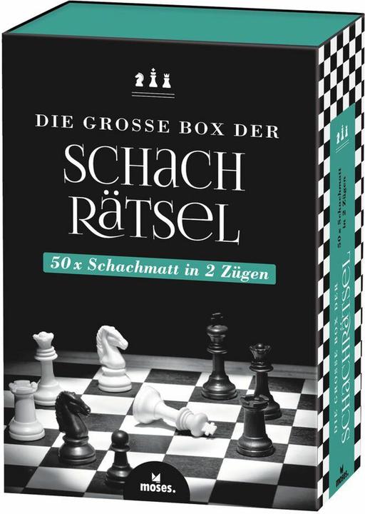 Image du produit La grande boîte de puzzles d'échecs - 50 x échec et mat en 2 coups