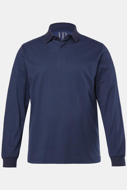 Immagine prodotto JP1880 Maglia polo per l'ufficio con stampa allover e maniche lunghe, disponibile fino alla tg. 8XL (5XL)