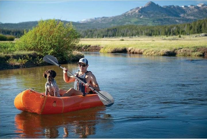 Produktbild Advanced Elements Kajak PackLite+ Packraft Sunset Orange (1 Person)