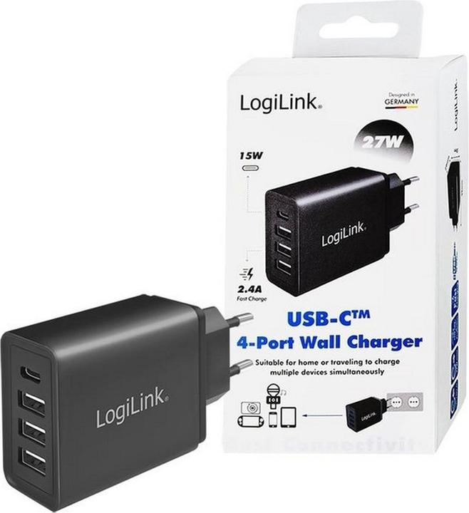 Produktbild LogiLink Adapterstecker (15 W)