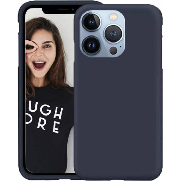Jaym Premium Silikonhülle, Blau Series (Apple iPhone 13 Pro), Smartphone Hülle, Blau