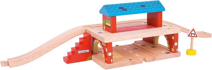 Productafbeelding Bigjigs Spoorwegstation