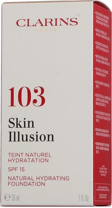 Produktbild Clarins Skin Illusion SPF15 Nr. 103 - Ivory (Nr. 103 - Ivory)