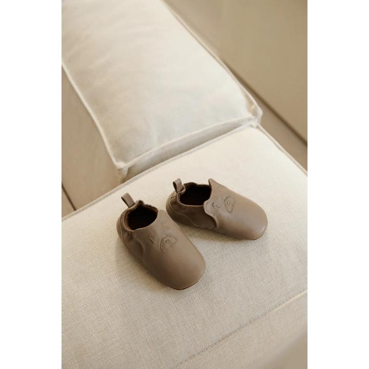 Immagine prodotto Liewood Pantofole in pelle / Fringuelli Eliot con faccia d'orso Mist (20)