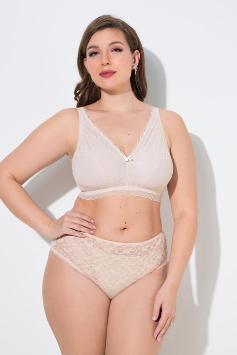 Produktbild TruYou Bralette, bügellos, Spitze, Meshfutter (Einzelpack, 90 E)