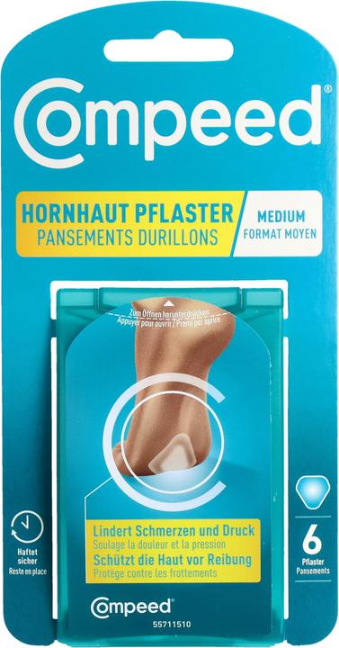 Compeed Hornhaut Pflaster Medium 6 (6x)