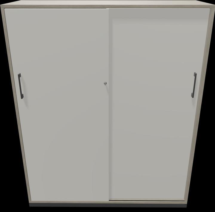 Actual product image Narbutas Choice sliding door cabinet (120 x 40 x 146.5 cm)