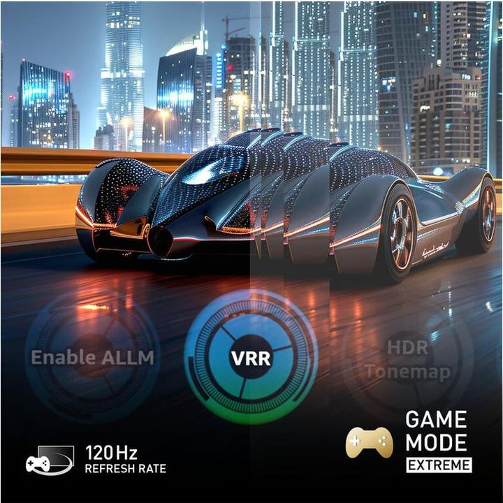 Actual product image Panasonic TV-55W85BEZ (55", W85B, QLED, 4K, 2025)