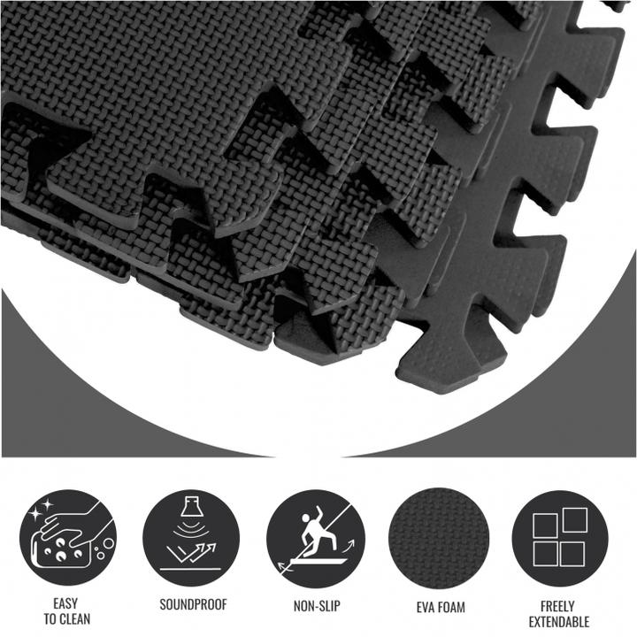 Produktbild Gorilla Sports Bodenschutzmatte Fitness (1.20 cm)