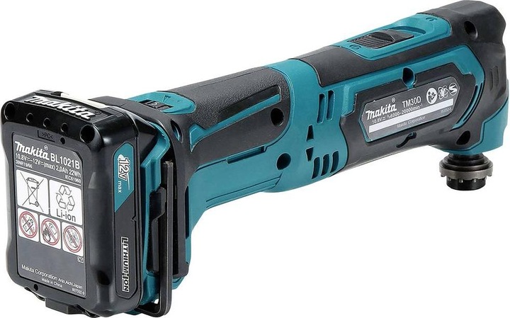 Productafbeelding Makita Multifunctioneel gereedschap 12V accu TM30DZ
