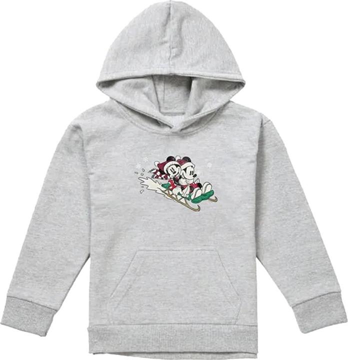 Produktbild Disney Sledding For Christmas Kapuzenpullover meliert (116)