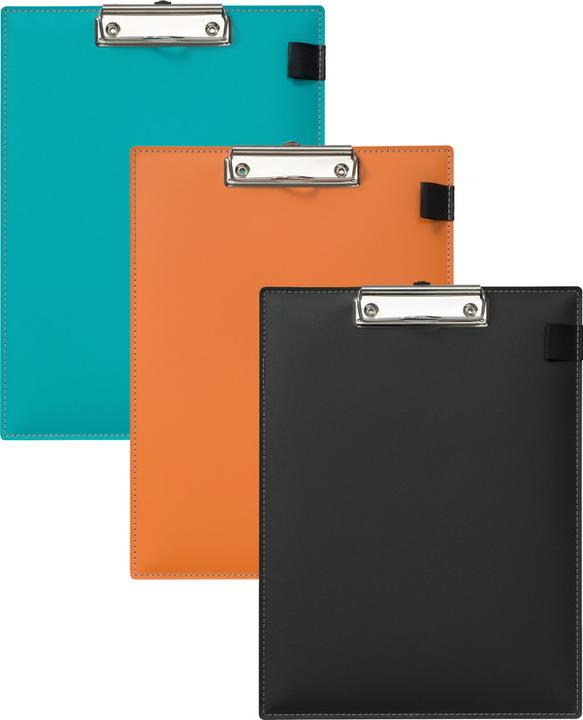 Actual product image Kolma Clipboard A4 Comfort with hanger orange (21 x 29.5 cm)