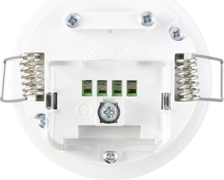 Produktbild Sygonix SY-5251906 Decke, Aufbau Decken-Bewegungsmelder 360 ° Relais Weiss IP65 (8 m)