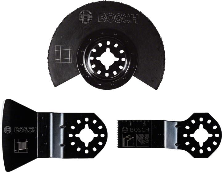 Produktbild Bosch Professional Zubehör 3-teiliges Fliesen-Basis-Set AIZ 20 AB (1x) ATZ 52 SC (1x) ACZ 85 MT4 (1x)