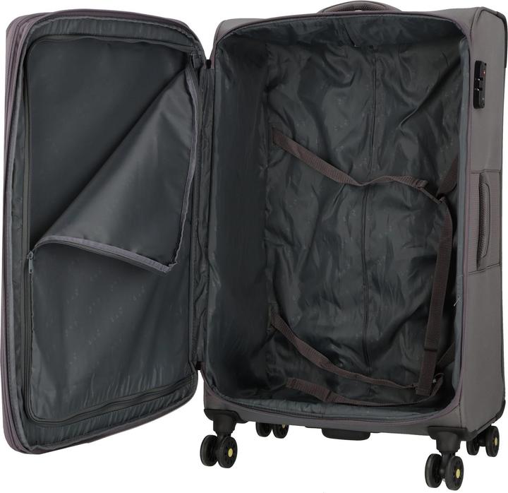 Image du produit D&N Travel Line 9704 4 roues Trolley L 78 cm avec soufflet extensible (107 l)