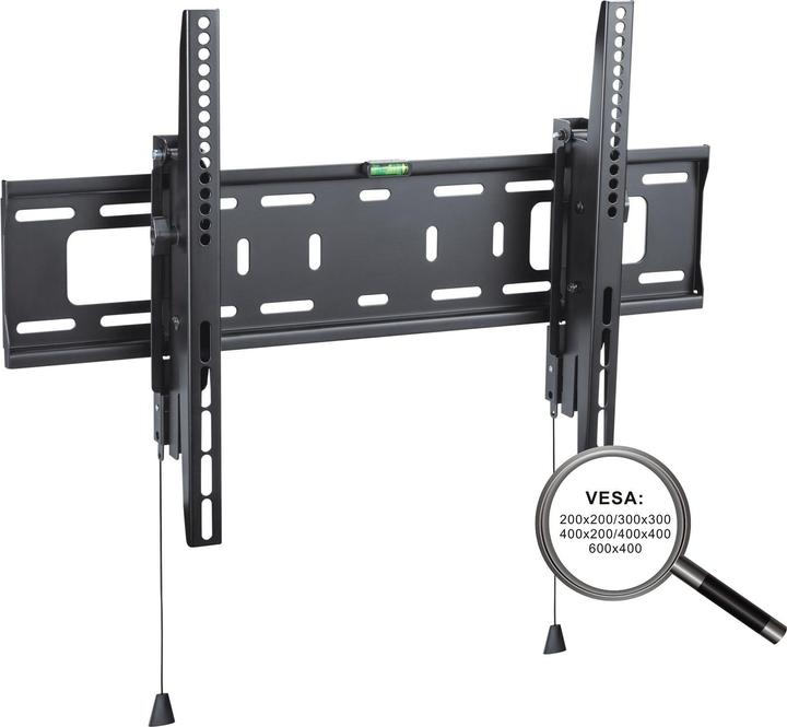 Actual product image PureMounts Wall Mount PM-BTL600, Black (Wall, 70", 50 kg)