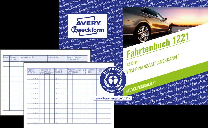 Avery Fahrtenbuch (32 x)