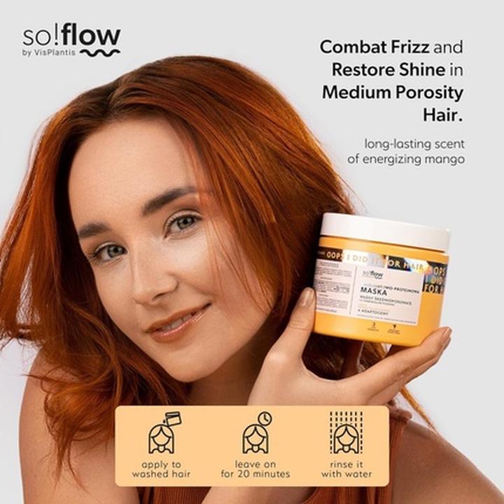 Immagine prodotto SoFlow So!Flow Hair Saver per capelli a media porosità arricchito con oli nutrienti e proteine vegetali -