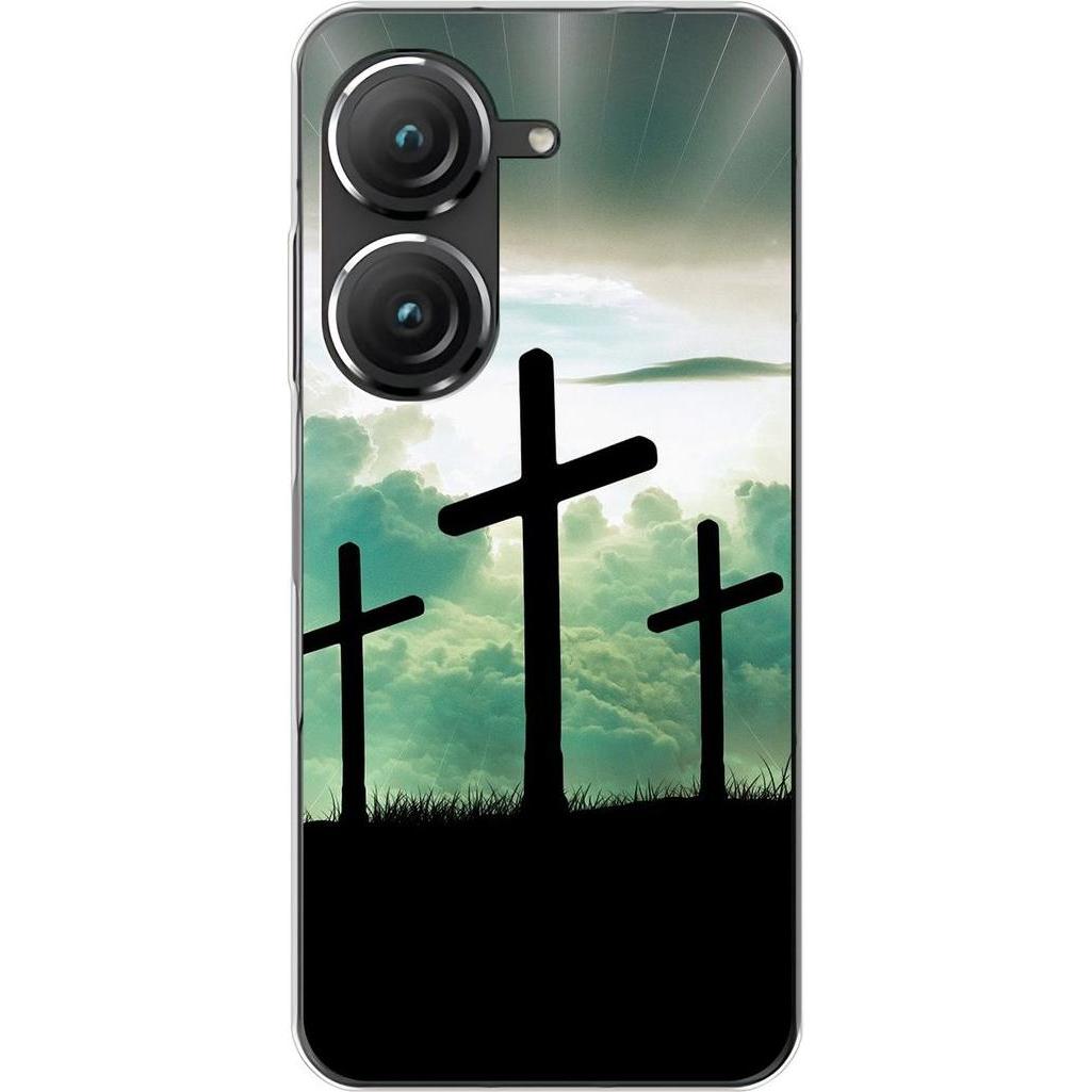 König Design Hülle Handy Schutz für Asus Zenfone 9 Case Cover Tasche Bumper Etuis TPU Neu (Asus Zenfone 9), Smartphone H...