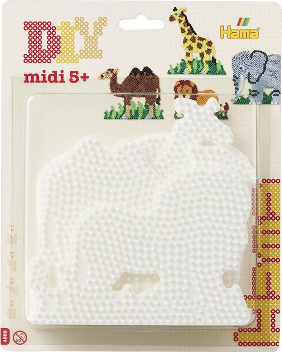 Image du produit Hama Perlen Épingle Pl. Lion/Camel/Elephant/Girafe