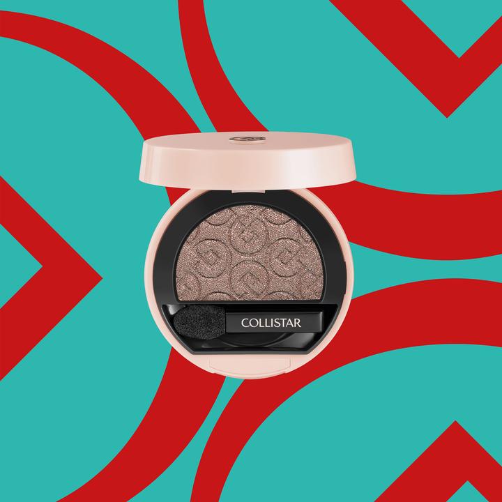 Actual product image Collistar Impeccabile Compact Eyeshadow Long-Lasting Eye Makeup (430 Brunito shimmer)