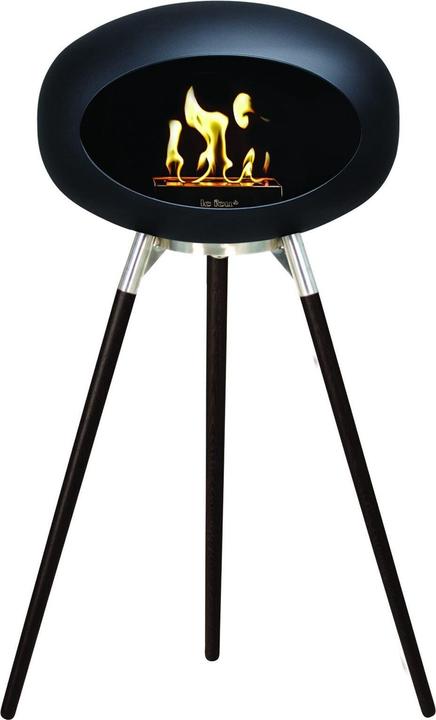Produktbild Le Feu Bio Ethanol Kamin Ground Wood Schwarz - Eiche schwarz