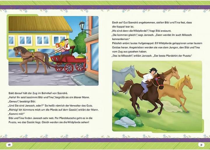 Produktbild Bibi und Tina: Freundschaftsgeschichten zum Vorlesen (Deutsch, 2023)