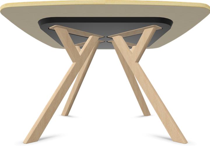 Image du produit Dietiker Felber T14 Table de réunion Square (1200 x 1200 x 720 mm)