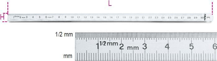 Produktbild BETA PRZYMIAR KRESKOWY GIĘTKI ZE STALI NIERDZEWNEJ 150mm 1682/150
