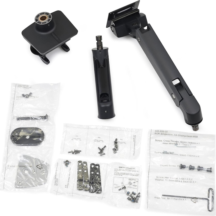 Actual product image Ergotron HX Monitor Arm with patented CF technology (Table, 49")