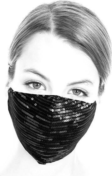 Produktbild Novidarte SEREN-Pailletten Fashion Gesichtsmaske (1 x)
