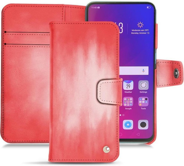 Produktbild Noreve Lederschutzhülle Wallet (Oppo Find X)