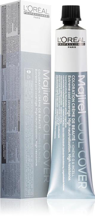 Produktbild L'Oréal Professionnel L'Oréal Majirel Cool Cover 7,1 Mittelblond Asch 60 ml (7,1 Mittelblond Asch)