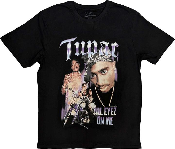 Actual product image Tupac All Eyez Blue Homage (Girlie) (4XL)