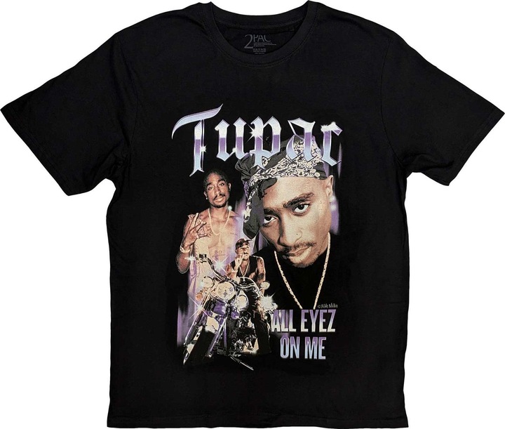 Tupac All Eyez Blue Homage (Girlie)