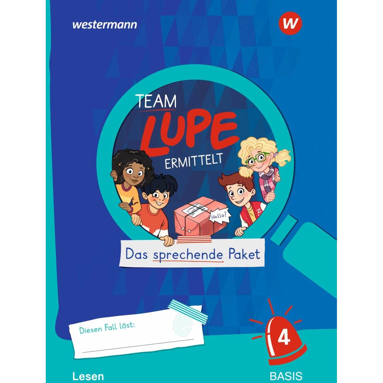 TEAM LUPE ERMITTELT - Übungshefte. Lesen 4, Schulbücher