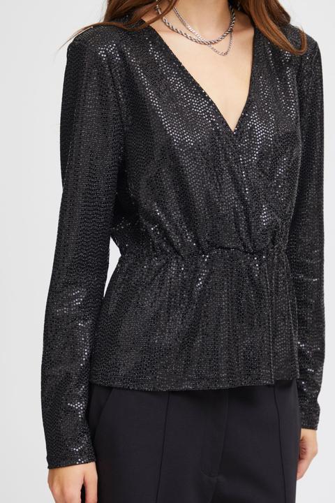 Actual product image Ichi IHLOANE LS - T-shirt - 20120057 (M)