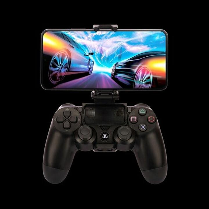 Produktbild PowerA MOGA-Clip für mobiles Gaming für die kabellosen Controller DualSense und DualShock 4 (PS4, PS5)