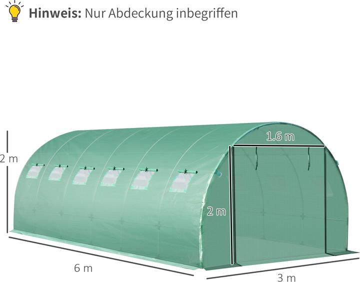 Produktbild Jamb Ersatz-Folie für Gewächshaus