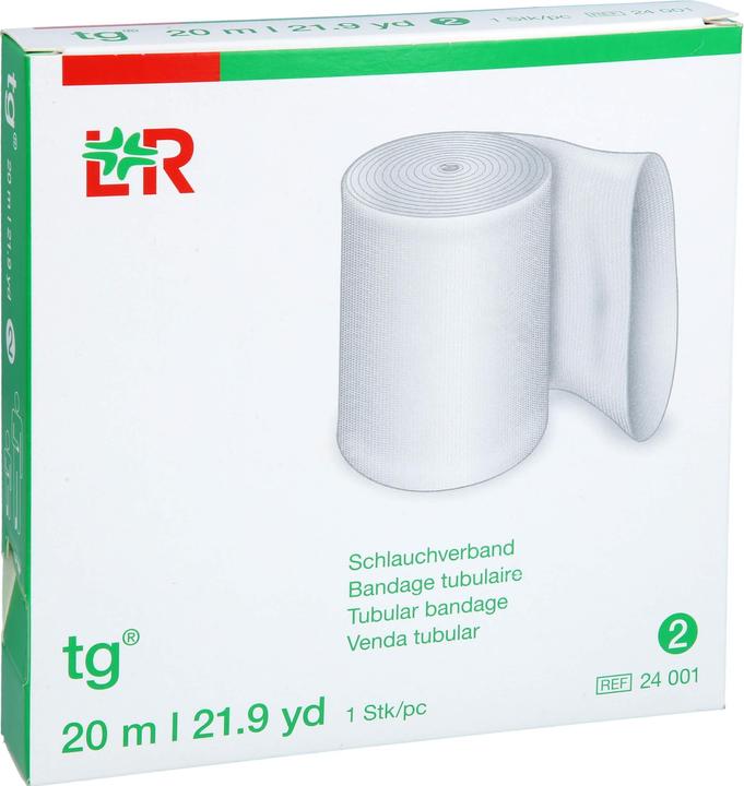 Actual product image Lohmann & Rauscher Schlauchverband 2.3cmx20m weiss