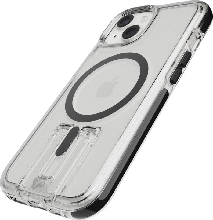 Productafbeelding tech21 EvoCrystal Kick Case MagSafe voor iP 15 Helder/Zwart (Apple iPhone 15)