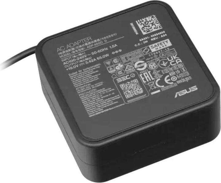Produktbild ASUS 65W 19V 3-Pin Laptop Power Adapter, 5.5mm (65 W)