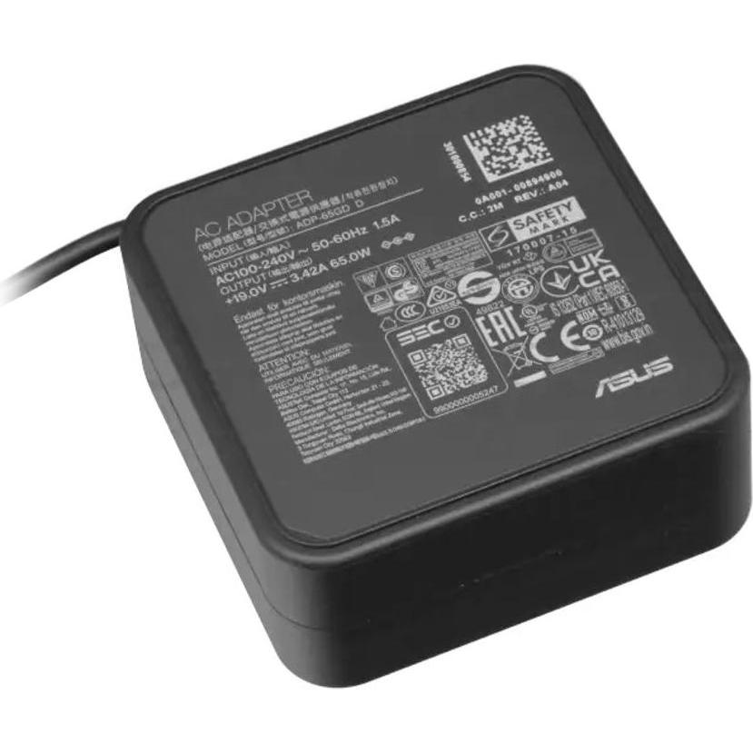 ASUS 65W 19V 3-Pin Laptop Power Adapter, 5.5mm (65 W), Alimentatore per notebook