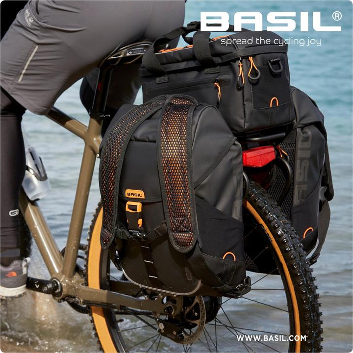 Produktbild Basil Miles Tarpaulin (7 l, Gepäckträgertasche)