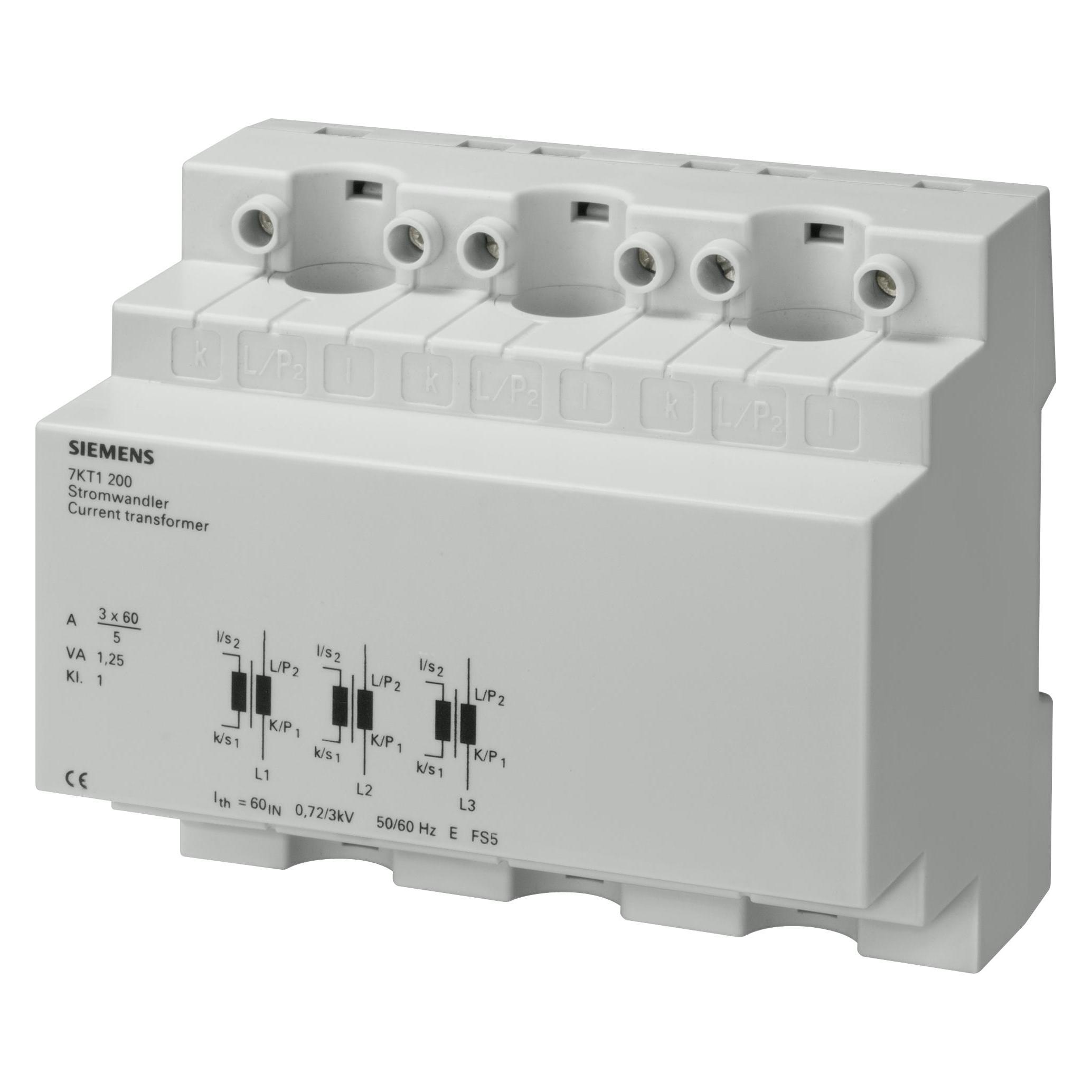 Siemens Grigio Convertitore Di Tensione, Trasformatore Di Corrente 100A