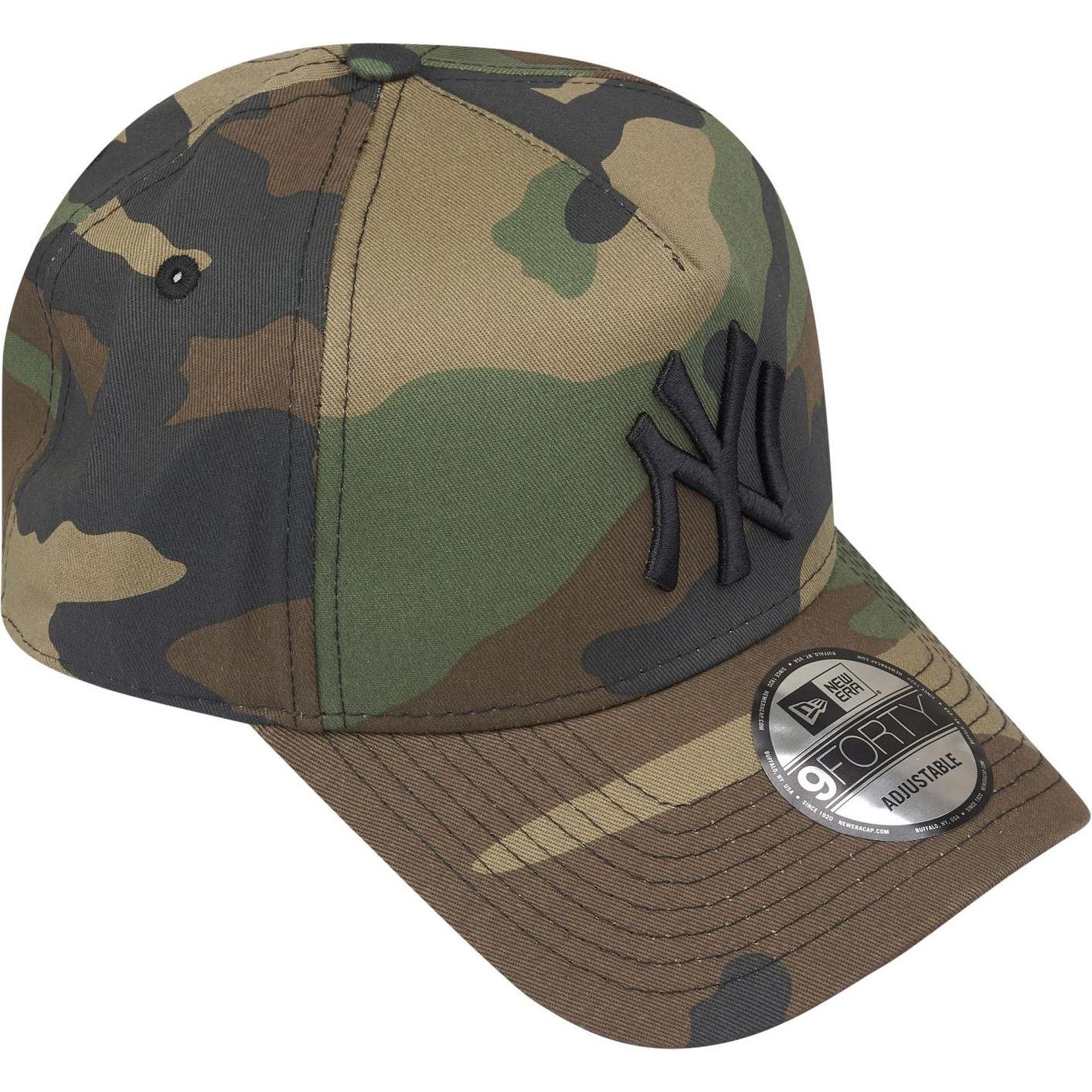Thumbnail - New Era, Herren, Cap, 9Forty Snapback Trucker Cap - New York Yankees camo, Grün