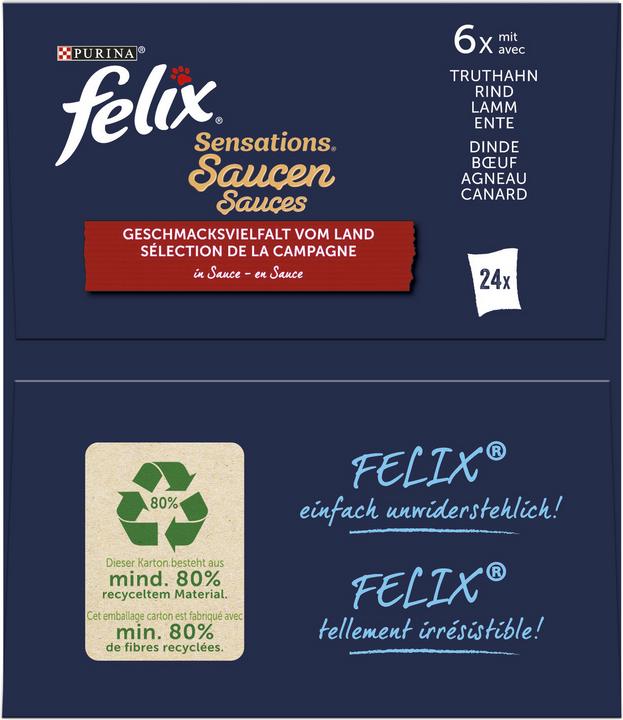 Produktbild Felix Sensations (Adult, 24 Stk., 2040 g)