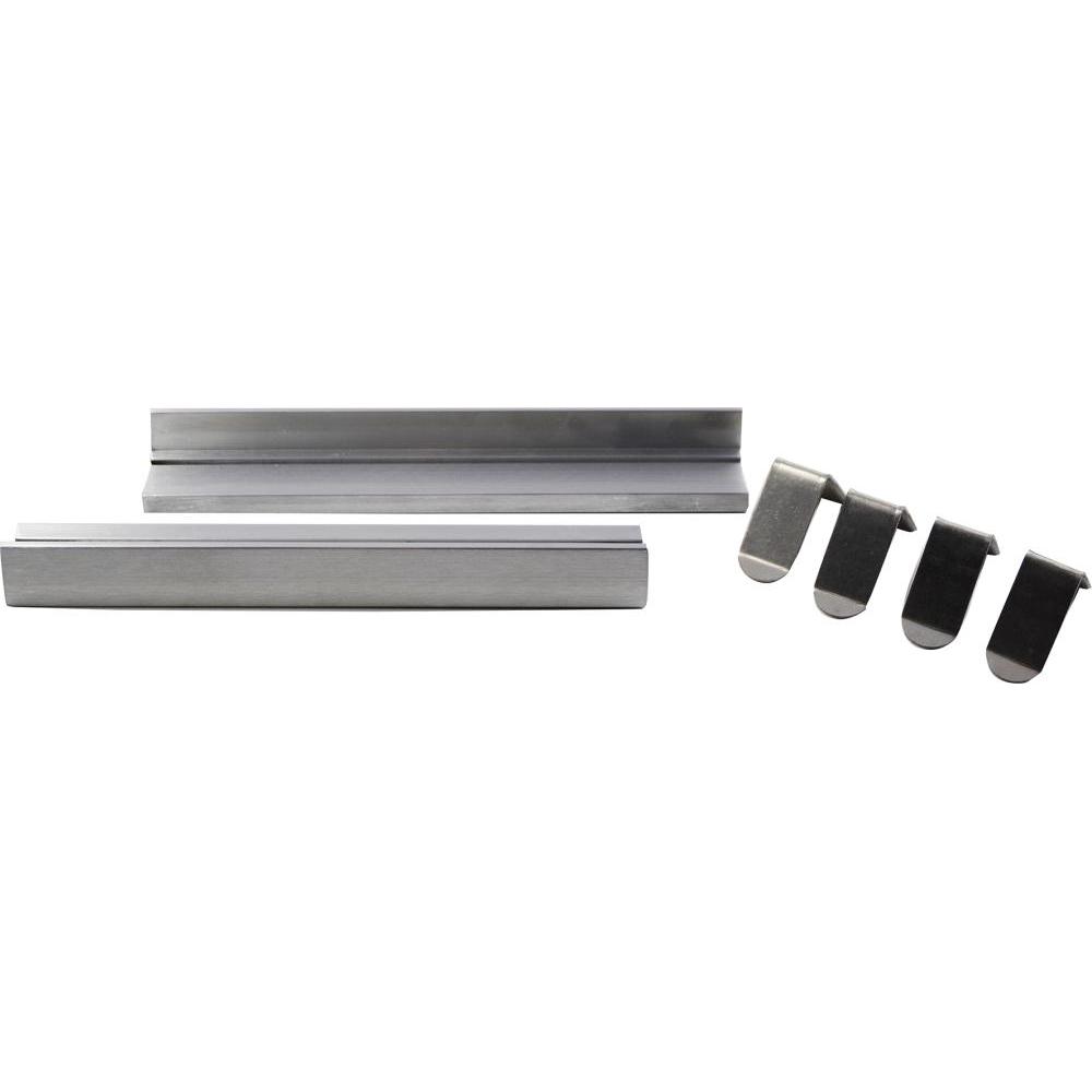 Magni, Schraubstock + Zwinge, Schutzbacken-Paar Leichtmetall mit Feder 180mm Scangrip
